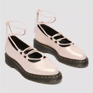 RARE ELPHIE II Iridescent Leather Ballet Flats size 7